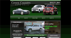 Desktop Screenshot of greencountryautosales.com